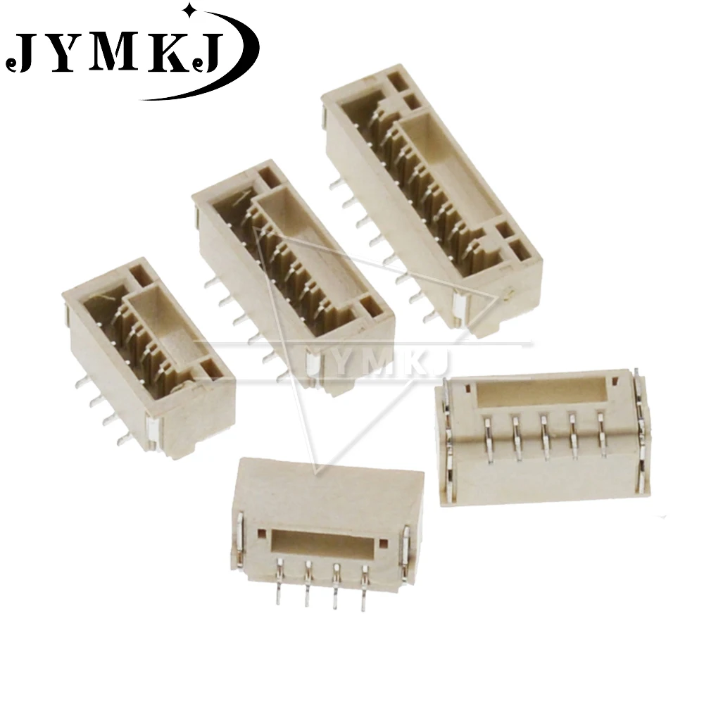 

10PCS/LOT JST GH 1.25mm lying with lock connector 2P 3P 4P 5P 6P 8P JST A1257 2 Pin 3Pin 4Pin 5Pin 6Pin 8Pin