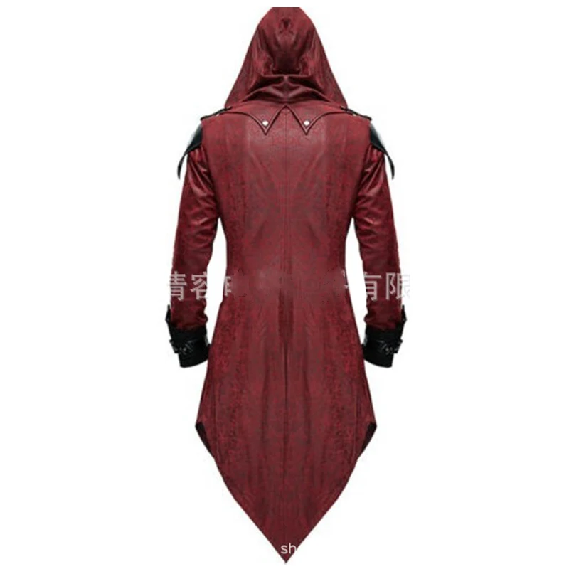 Assassin's Creed Homme à Capuche Pulls Veste Cosplay manteau avec Cordon de Serrage Hoodie
