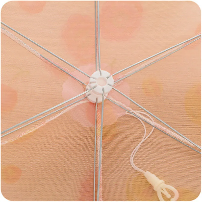 Anti-Fly-Mosquito-Food-Covers-Tools-Kitchen-Gadgets-Dining-Table-Accessories-Folding-Umbrella-Lace-Yarn-Cover (1)