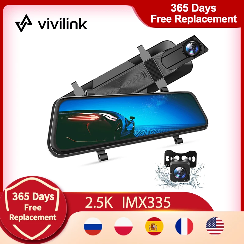 Vivilink HF10MQ Dash Cam 2.5K 10