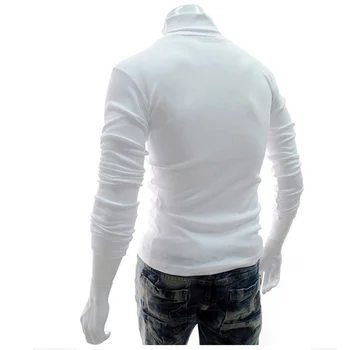

2019 Elastic Mens V-Neck Long Sleeve Men Shirt For Male Lycra And Cotton Shirts Man Clothing Brand Tees