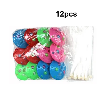 

12pcs/set 3Color Changing LED Fiber Optic Lantern Red Blue Green Fiber Night Light for Christmas Festival Party Decoration