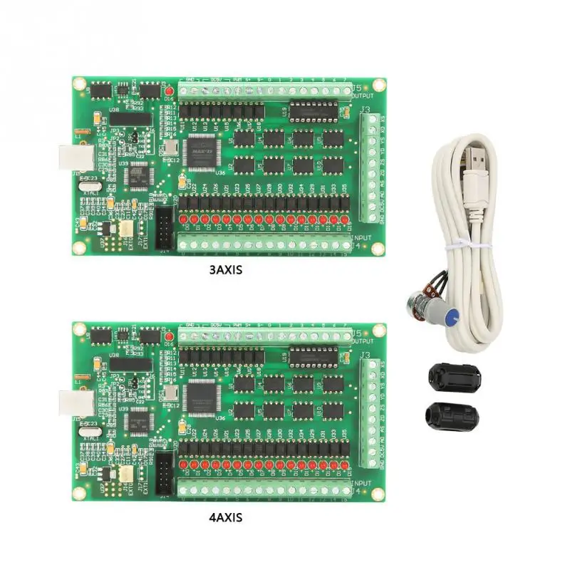 

3 /4 USB Mach3 Motion Card 200KHz Board Interface for CNC Machine