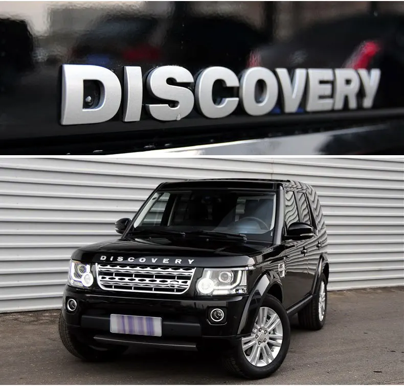 Автомобиль модифицированный Land Rover Дискавери бампер стикер s металлический Дискавери машина крышка автомобиля логотип слово знак модифицированный шлейф тег автомобиля стикер