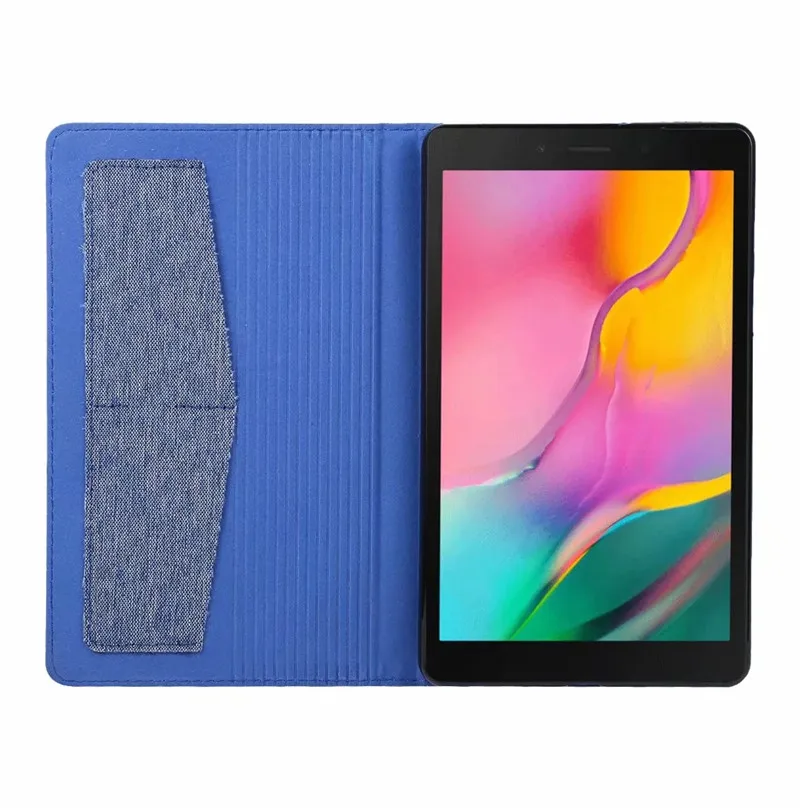 Чехол-книжка для планшета кожаный чехол для samsung Galaxy Tab 8,0 SM-T290 SM-T295 чехол защитный чехол Funda для Galaxy Tab A 8,0 чехол