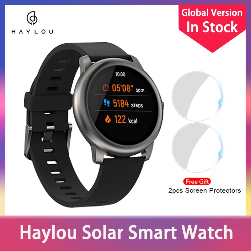 Haylou Солнечный Смарт часы LS05 монитор сердечного ритма во время сна IP68