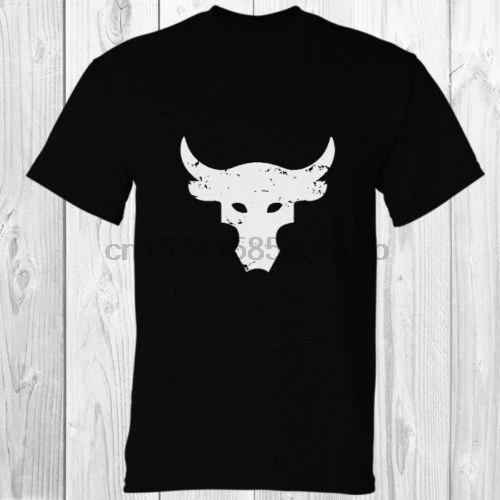 Dwayne Johnson Brahma Bull тату черная футболка S - 5XL мультяшная Футболка Мужская Унисекс