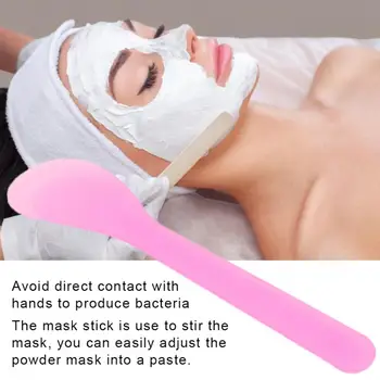 

Blackhead Removal 100pcs Plastic Face Mask Cream Sticks Mixing Cosmetic Beauty Spoon Applicator Tool Face Care