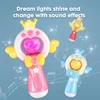 Girl Luminous Magic Wand With Music Flash Shine Projectable Fairy Glow Stick Cosplay Toy Creative Toys Gifts For Children Kids 1