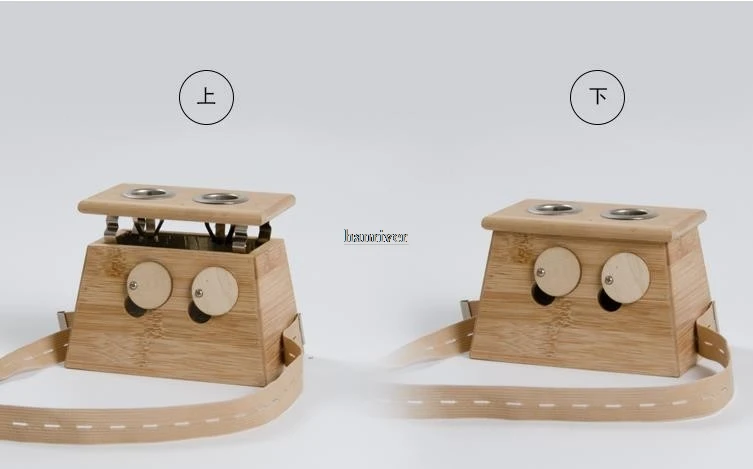 Более высокое качество бамбука двойной Конг Yi прижигание коробка прижигание с конус для мокса-терапии прогревающий прибор прижигание-ajh8