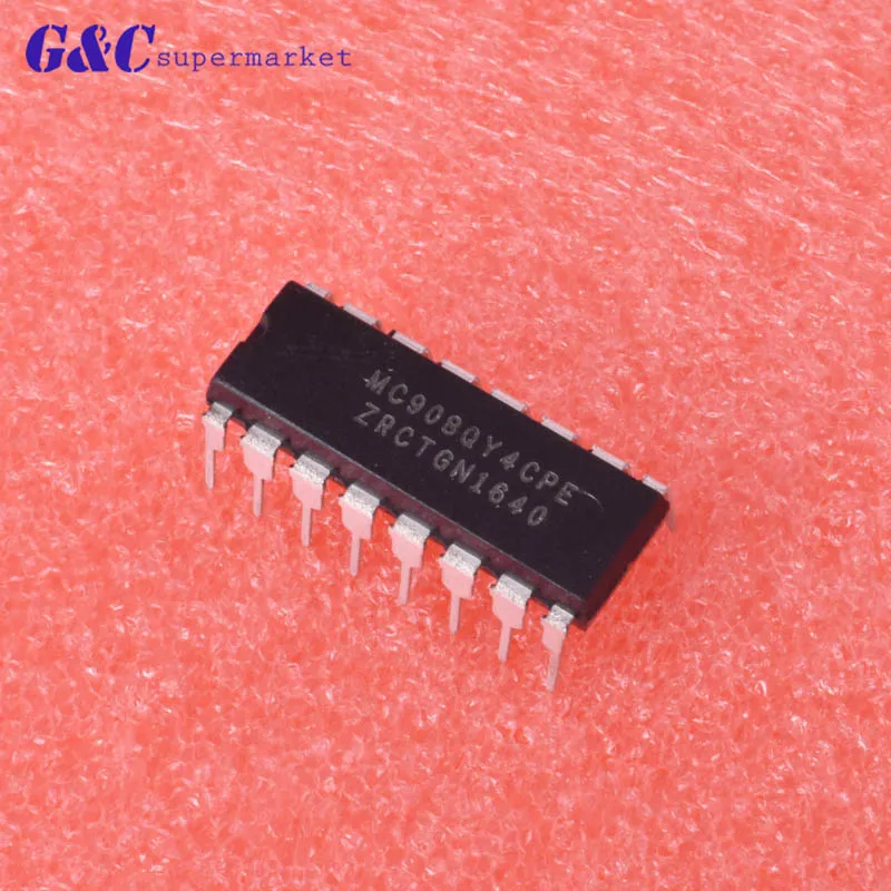 

1PCS/5PCS MC908QY4CPE DIP 16PIN M68HC08 MC908QY4 Microcontrollers
