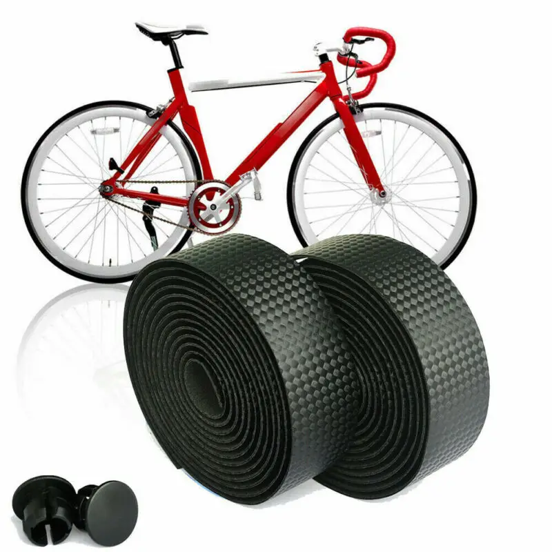 2X велосипедный дорожный велосипед спортивный велосипед пробковый руль Резиновая лента обёрточная бумага+ 2 бар штекер