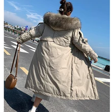 Новое поступление, на шнуровке, тонкая женская зимняя куртка с хлопковой подкладкой, теплая утепленная женская куртка, длинные пальто, парка, женские куртки