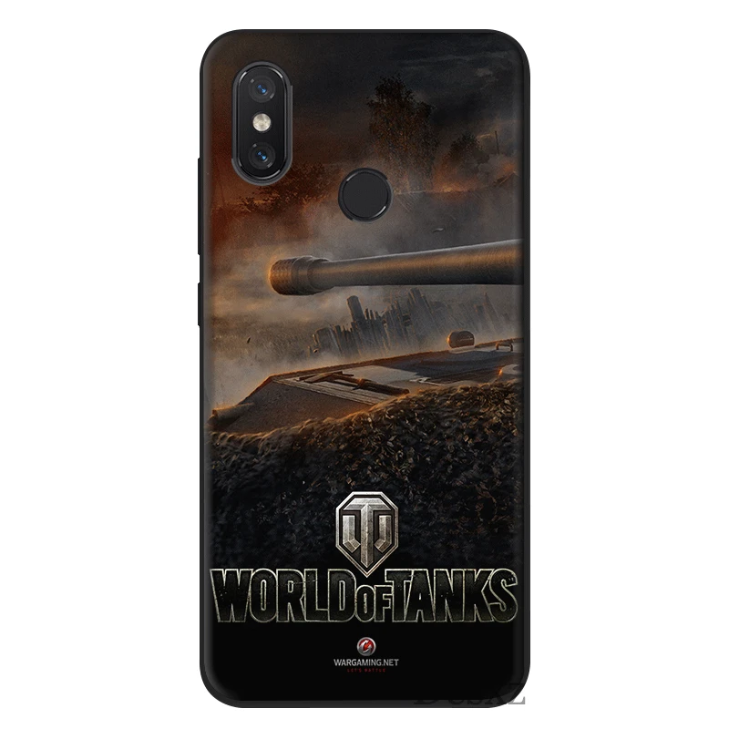 Силиконовый чехол для телефона Xiaomi Redmi 8A 7A K20 GO 7 S2 4A 4X5 5A Plus 6 6A Pro Cover World Of Tanks - Цвет: B5