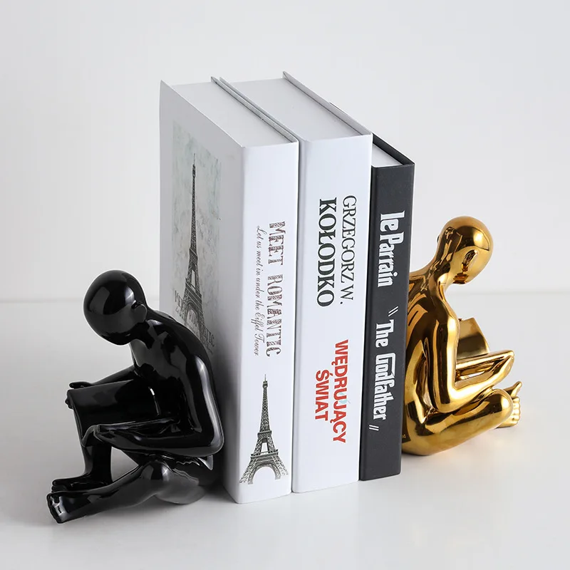 Керамический креативный книжный стол украшение книжная Статуэтка миниатюрные