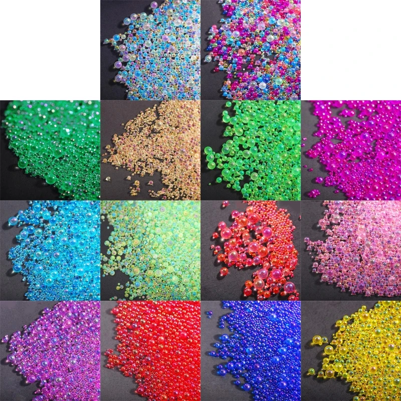 Uv Resin Bubble Beads Mix Jewelry Resin Uv Water Supplies Uv Craft