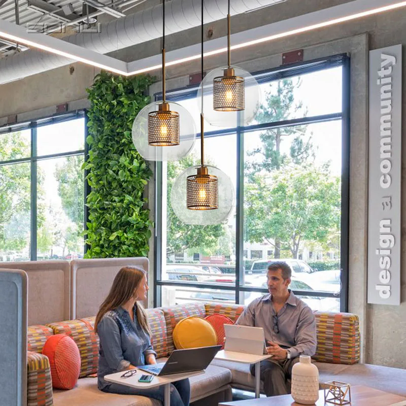 Подвесной светильник в скандинавском стиле Креативный светодиодный подвесной