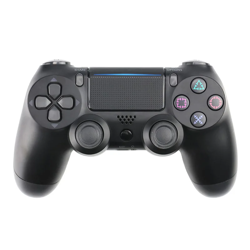 Армейский зеленый Для PS4 нейтральный Bluetooth 4,0 игровой контроллер заряда 4 для PS4 беспроводной геймпад с световой панелью - Цвет: Армейский зеленый