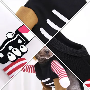 

1Set Interesting Pet Costume Lovely Dog Costume Pirate Style Apparel Durable Pet Clothes Creative Pet Clothes for Gift