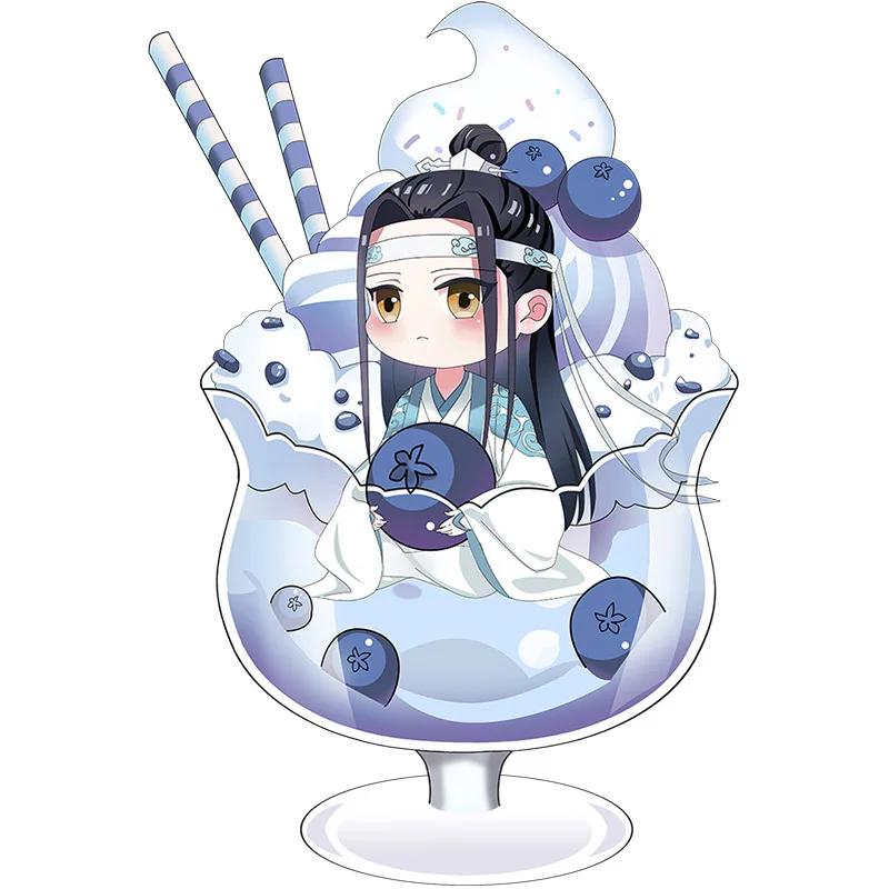 Аниме Grandmaster of Demonic культивирование Lan wang ji Jin ling Косплей акриловая подставка фигурка модель декоративный брелок кулон подарок
