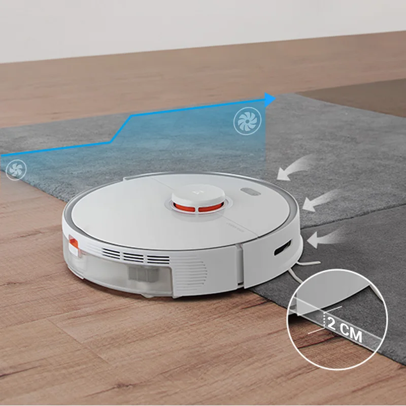 Робот-пылесос Roborock S5 Max с Wi-Fi и управлением через приложение | Бытовая техника