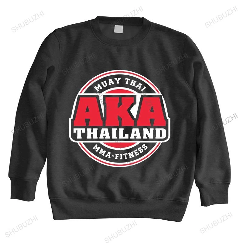 Sudadera de algodón de Tailandia para hombre, Kick Boxing, talla grande|Sudaderas con capucha y - AliExpress