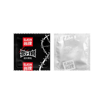 Super Dotted Large Spiked Condom Sex Toys For Men 18+ Thailand Natural Rubber Special Condoms Lubricated Penis Sleeve Sex Shop 1