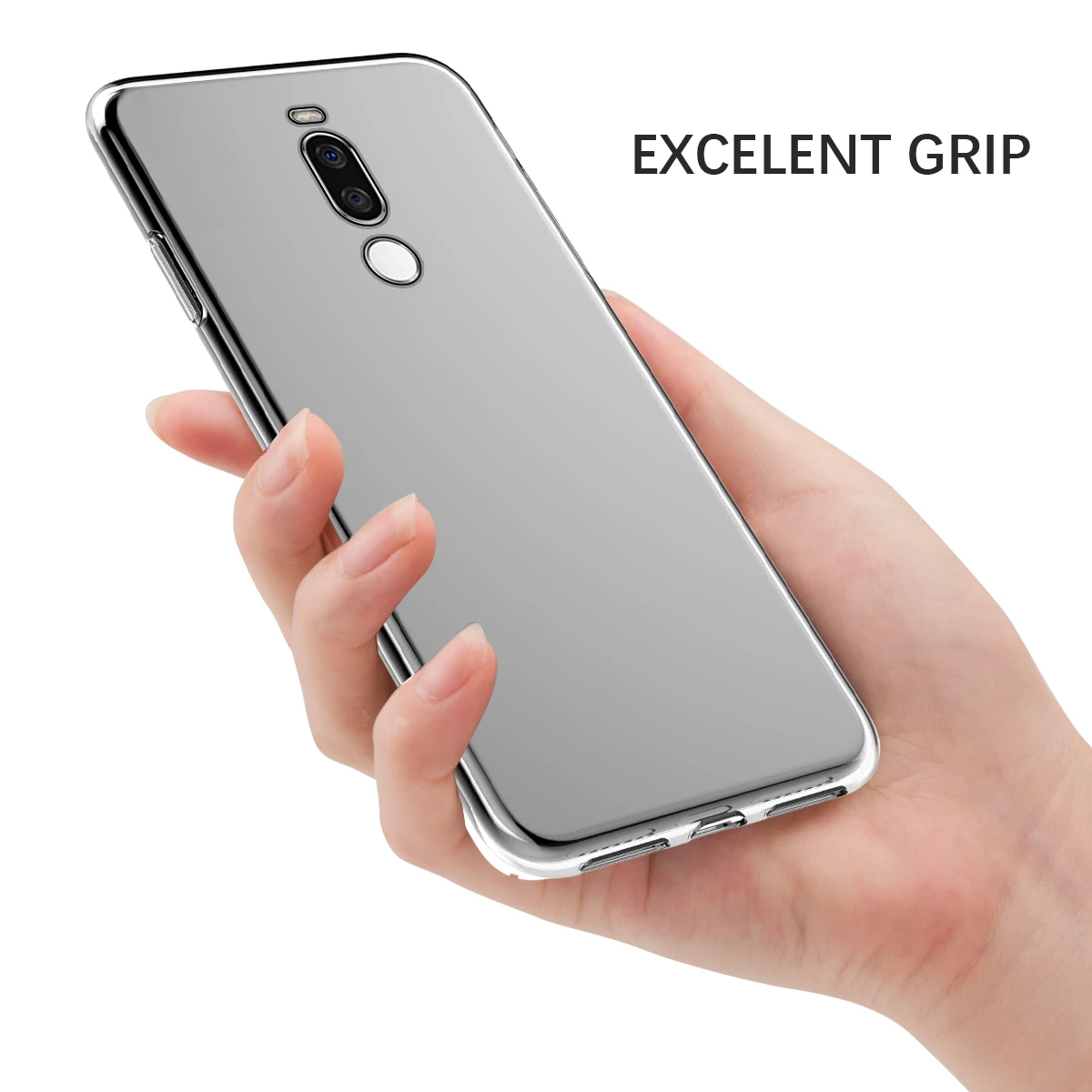 Прозрачный чехол из ТПУ для Meizu X8 16s C9 Pro задний Чехол прозрачный мягкий