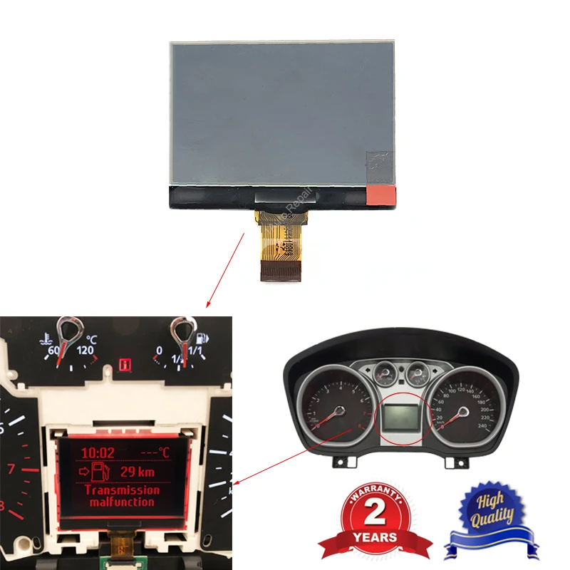 ford focus gauge cluster lcd screen free sample