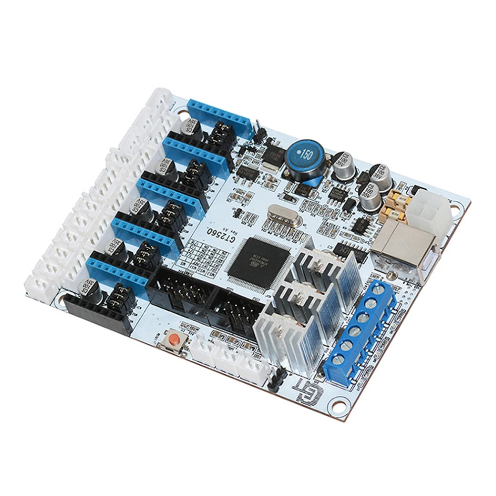 

GT2560 Module Assembly Electronic Control Board Circuit Replacement Accessories 3D Printer Stable Mainboard Tool Office