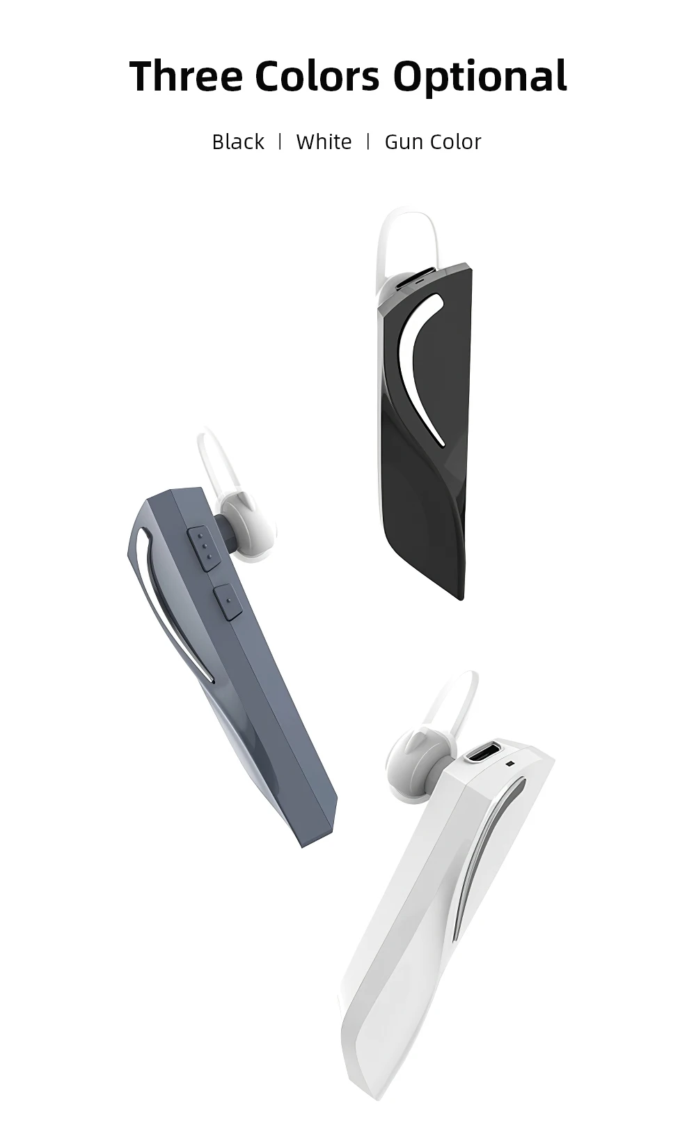 Smart Bluetooth 5,0, наушники для голосового перевода, Беспроводная мини-гарнитура для автомобиля, бизнес-гарнитура, стерео микрофон, шумоподавление для huawei