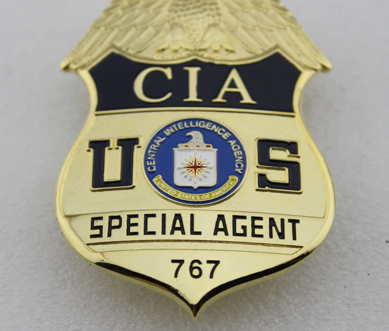 Классический значок специального агента агентства U.S.CIA-CENTRAL № 767, значок реплики фильма