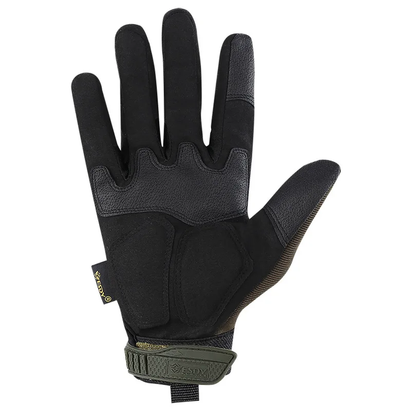 Полный палец Сенсорный экран велосипедные перчатки мотоциклетные походные перчатки противоскользящие дышащие перчатки для горного велосипеда армейские перчатки для мужчин