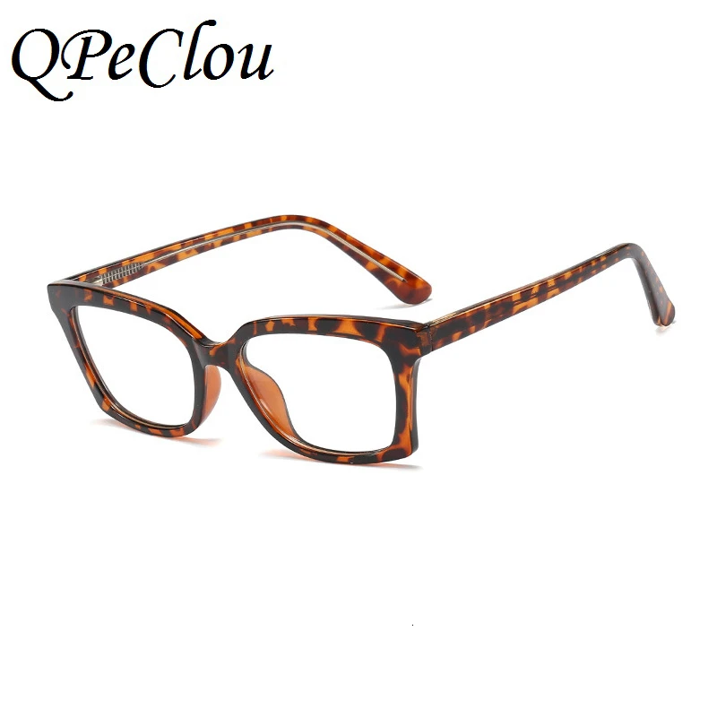 QPeClou, новинка, TR90, квадратная оправа для очков, для женщин, модная, прозрачная, оптическая, для мужчин, оправа для очков, Oculos De Grau, UV400