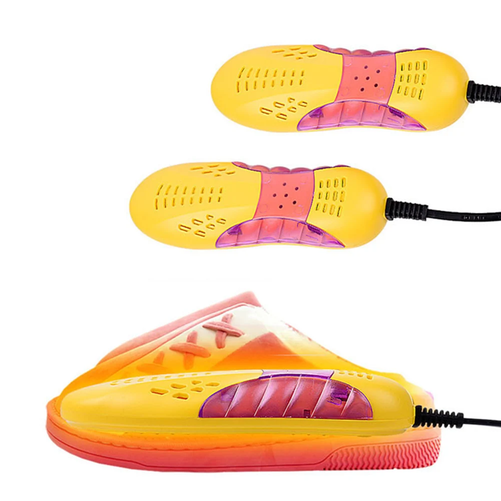 Odor Deodorant Portable Daily Heat Plug Boot Dehumidify Voilet Light Multifunction Folding Home Race Car Shape Winter Shoe Dryer