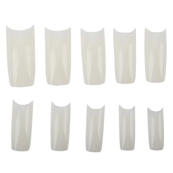 

500 FRENCH Acrylic False Artificial Tips Nail Art