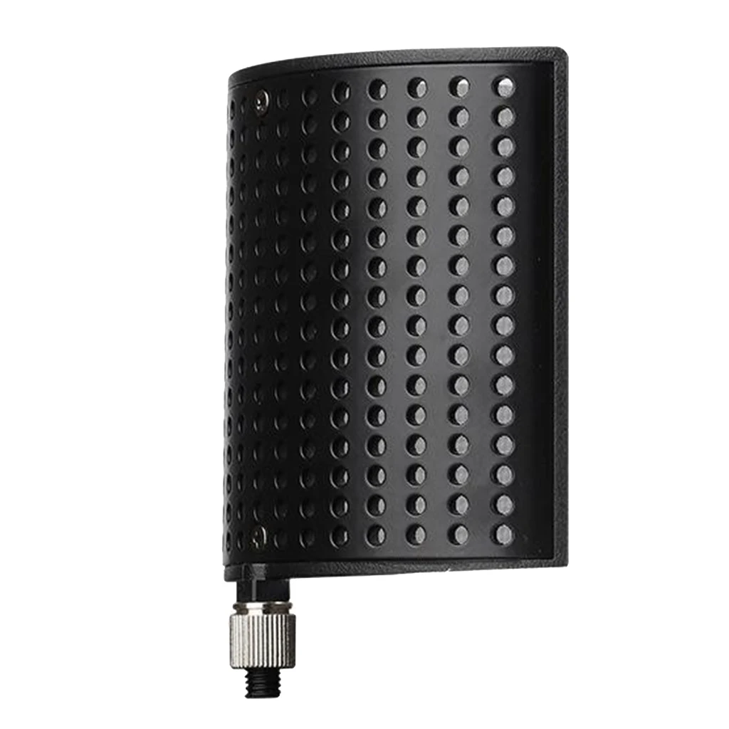 Microphone Isolation Shield Absorber Filter Vocal Isolation Booth with Lightweight Aluminum Panel Thick Soundproofing