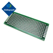 Circuit imprimé 5 pièces, 5x7, 4x6, 3x7, 2x8, 10x15, 9x15, 7x10, 7x9, 4x6cm, en cuivre latéral, carte universelle pour Ardui