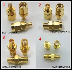 3 шт. радиочастотный переходник SMA адаптер MCX JJ JK KK для широкой передачи радиочастотного адаптера