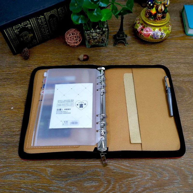 Папка скоросшиватель padfolio кожаная папка многофункциональная для A5 блокнот