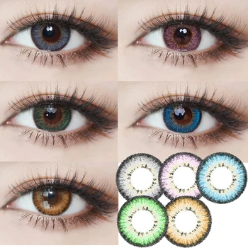 

Cournot Colored Women Contact Lens Cosmetic Soft Student Korea Solotica Contact Lens for Women
