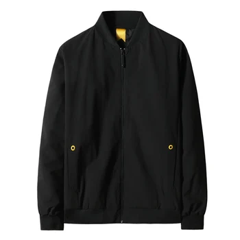 

2019 Men's Wear Casual Jacket. Of Slim Handsome Spring Autumn Casual Solid Color Large Size Baseball Clothes 8xl 7xl 6xl 5xl