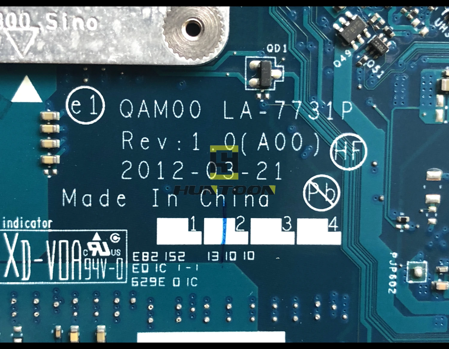Высокое качество QAM00 LA-7731P для Dell Latitude E6230 материнская плата для ноутбука CN-0FJ4D9 SR0MY I5-3320M cpu DDR3L полностью протестирована