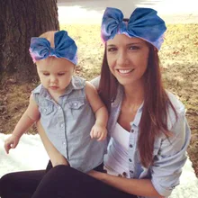 

2022 Spring Cable Bow Baby Headband for Child Bowknot Headwear Turban for Kids Elastic Headwrap Baby Hair Accessories