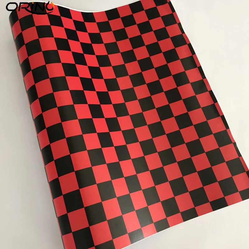 Black Red Camouflage Vinyl Wrap Sticker-5