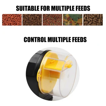 

Electric Intelligence Automatic Fish Feeder with Timing for Aquarium Fish Tank Home HUG-Deals