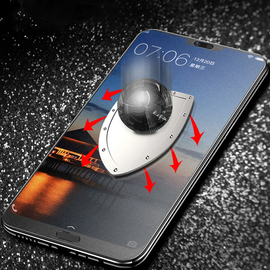 Матовое закаленное стекло для Huawei Nova 5T 3 3i Honor 10 20 P20 Pro P40 P30 Lite P Smart Plus 2019 защита