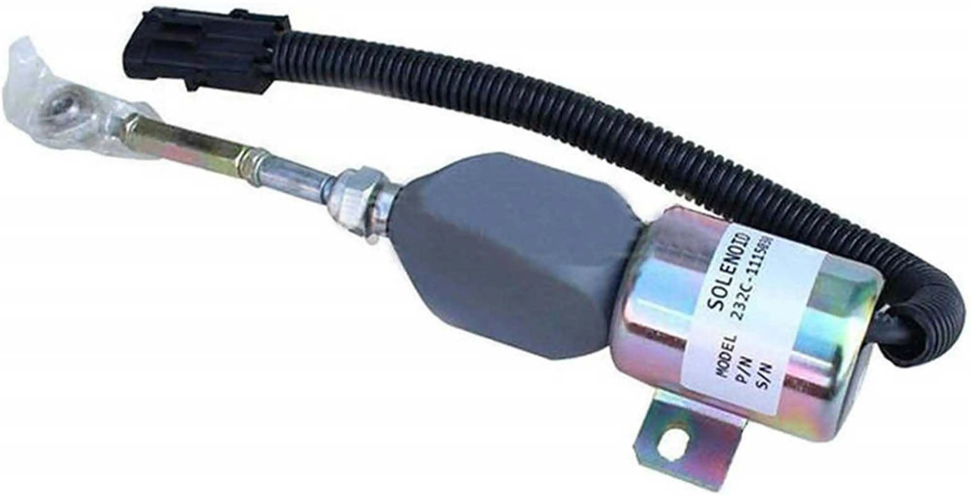 

232C-1115030 12v/24V Stop Solenoid Fuel Shutdown Solenoid Cut Off Solenoid for Yuchai 6112 Engine Excavator Aftermarket Parts