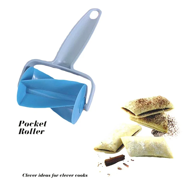 Hifuar рождественские формочки для печенья, пластиковые DIY ролик для приготовления печенья, резак, роликовый нож, форма для изготовления хлеба, рождественские инструменты для выпечки кондитерских изделий