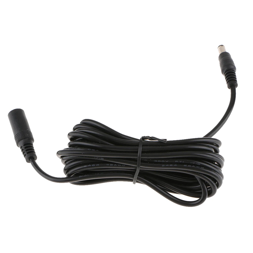 9.8ft 5.5mm x 2.1mm DC Extension Power Cable Cord Lead Extender 3Meters for Computers